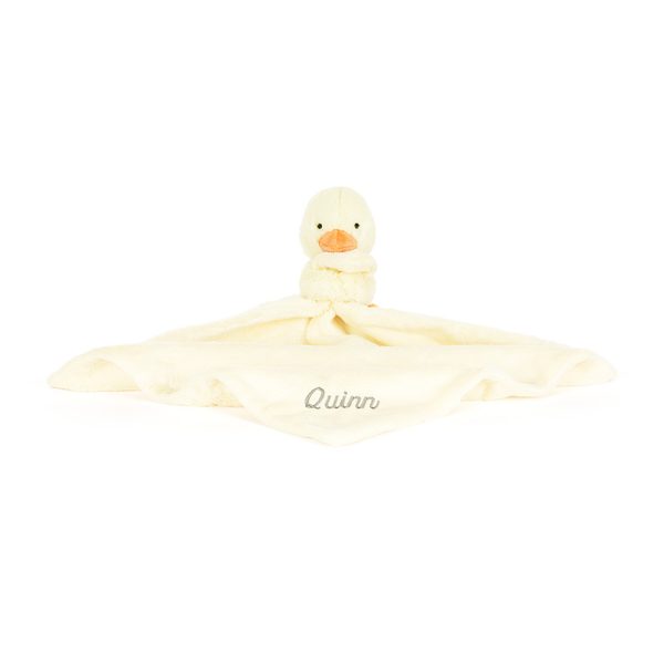 Personalized Bashful Duckling Soother